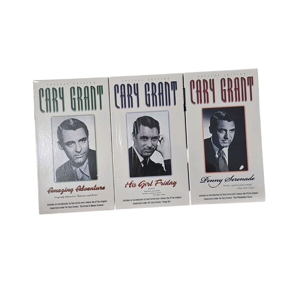 Cary Grant Collection (VHS, 1998, 3-Tape Set) - Picture 4 of 4